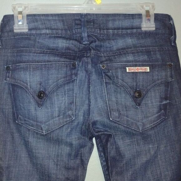 HUDSON Collin flap skinny jeans dark wash size 25 - Picture 5 of 14